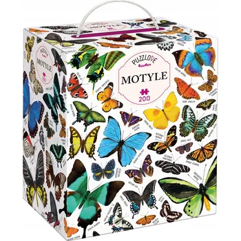 Puzzle Puzzlove CzuCzu Motýli puzzle 200 dílků
