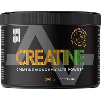 Speciální výživa PULS nutrition Creatine Monohydrate 200g mango Varianta: Creatine Monohydrate 200g mango