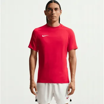 Pánské tričko Tričko tričko Nike Park VIII Dri-Fit sportovní tričko červené vel. M