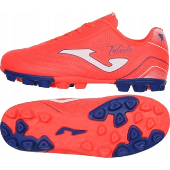 Kopačky JOMA TOLEDO 2501 JR HG (37) Dětské kopačky Červené na tvrdý povrch