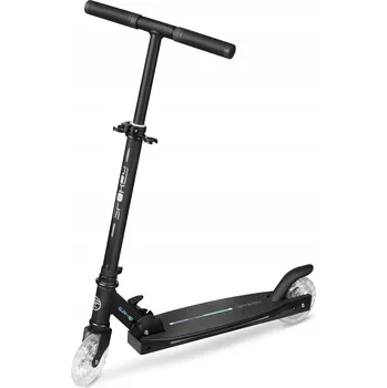 Koloběžka Skládací koloběžka s LED osvětlením a svítícím podvozkem Spokey GLOW-GO