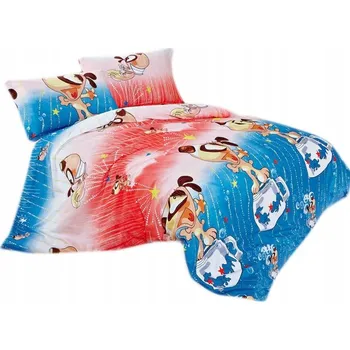 Povlečení POVLEČENÍ 160x200 100% SATÉN BAVLNA DĚTSKÉ