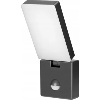 Venkovní osvětlení LED fasádní svítidlo s pohybovým senzorem venkovní 10W IP65 šedé nastavitelné