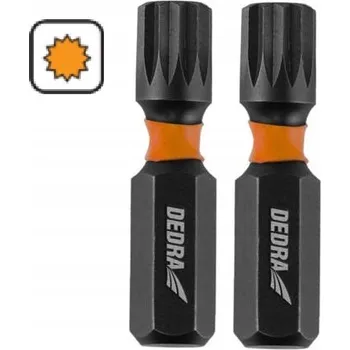 Bit Udarové šroubovací bity SPLINE 8x32mm M6