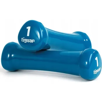 Vinylové činky Tiguar 2x 1 kg 2 ks