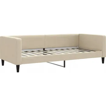 Pohovka Krémová pohovka s funkcí spaní, 223 x 100 x 68 cm