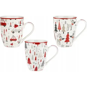 Hrnek Ravi Xmas porcelánový 300 ml