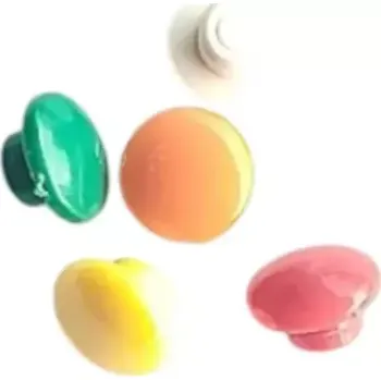 Rozlišovač na klíče Mul-T-Lock kulatý 5ks balení, pět různých barev