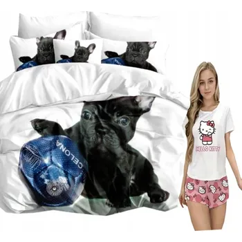 Povlečení Povlečení 3D 160x200 + 2x70x80 oboustranný bavlna satén