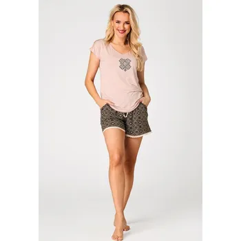 DÁMSKÉ PYŽAMO LNS 730 A26 světle růžová L