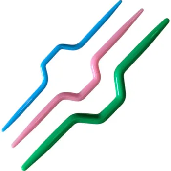 Nástroj na niť a příze Annie's Knit Plastové pomocné jehlice –⁠⁠⁠⁠⁠⁠ 3 ks