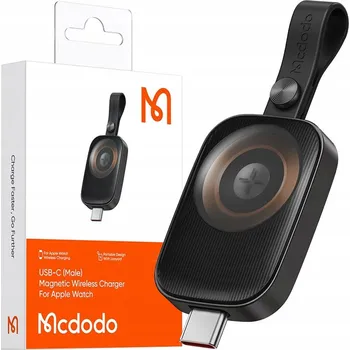 MCDODO INDUKČNÍ NABÍJEČKA HODINEK USB-C PRO APPLE WATCH 8 9 SE ULTRA + ŘEMÍNEK