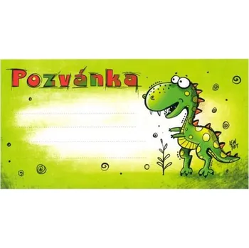 Pozvánka Pozvánka na oslavu - Dráček 10 ks