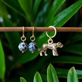 Nástroj na niť a příze Annie's Knit Značkovač Leopard