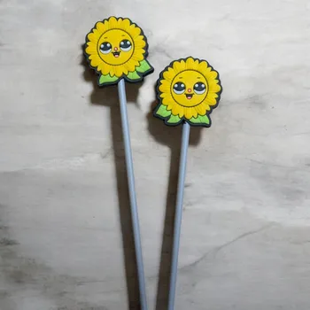 Nástroj na niť a příze Annie's Knit Zarážky na jehlice – sunflower