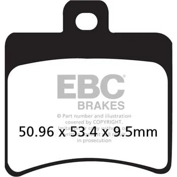 Brzdová destička Brzdové destičky EBC SFAC298 APRILIA Atlantic 200 2003-2005