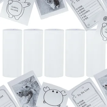 Mobilní telefon Fototopapír na termotisk - 5 rolí / 5,7 cm