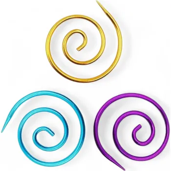 Nástroj na niť a příze Annie's Knit Pomocná kovová spirála