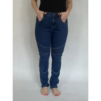 Sport Dámské kevlarové jeans RST STRAIGHT SLIM CE 2089 blue Velikost: S