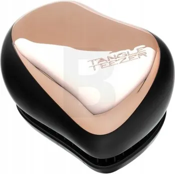 kartáč na vlasy Tangle Teezer Kartáč na vlasy Compact Rose Gold Black