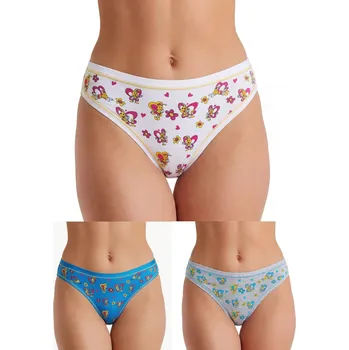 Dámská móda Lovelygirl 6997 4-L 3ks dámská tanga