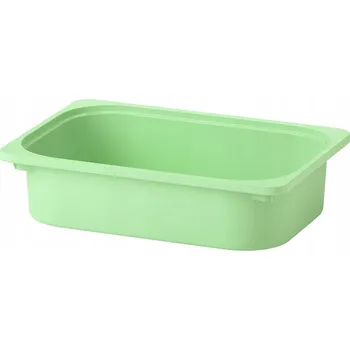 Úložný box IKEA TROFAST Úložný box na hračky, světle zelený, 42x30x10 cm