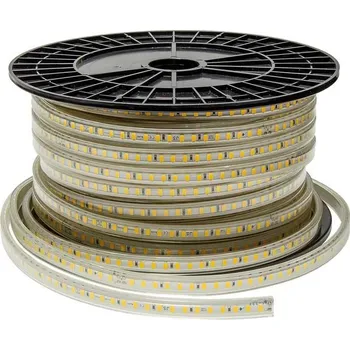 LED páska Optonica LED PÁSEK 5730/120SMD/m 230V 10W/m 2800K, Teplá bílá - IP65
