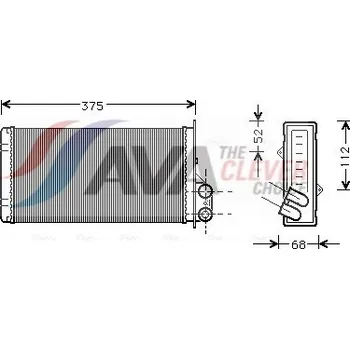 Výměník tepla Vyměník tepla pro vnitřní vytápění, RT6226