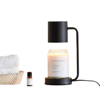 Svíčka OEM Designová elektrická lampa na rozpouštění svíček Barva: Černá