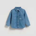 Reserved - Džínová košile oversized - modrá - 540HW-55J - 540HW-55J-116