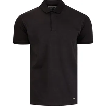 Pánská móda FERATT Pánská polokošile RENO černá Velikost: L