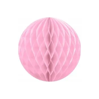 Obraz Papírová koule Party Deco světle růžová 10 cm