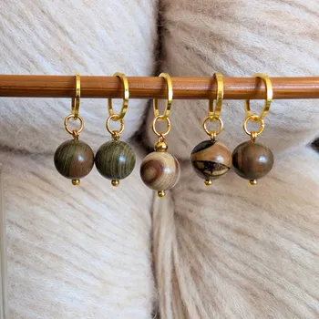 Nástroj na niť a příze Annie's Knit Značkovač Minerals –⁠⁠⁠⁠⁠⁠ přírodní duhový jaspis