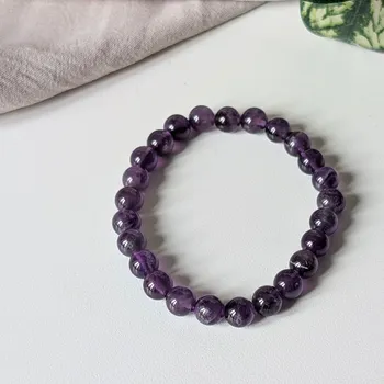 Krejčovské nůžky Annie's Knit Náramek z minerálů –⁠⁠⁠⁠⁠⁠ ametyst