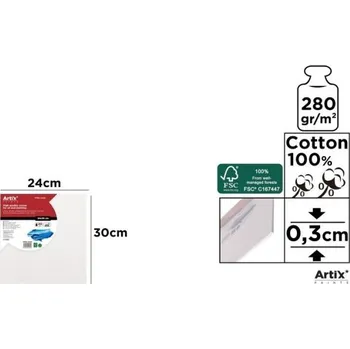 Malířské plátno Malířské plátno 0,3 cm 24 x 30 cm