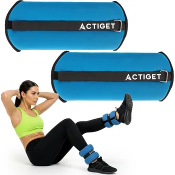 Závaží na ruce a nohy 2x2 kg neopren ACTIGET ACT0130 modré