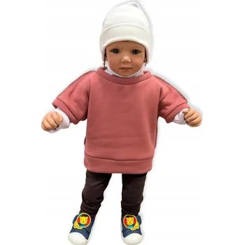 Pláštěnka PONČO pro kojenecké velikost 56, VESTA, pláštěnka, ZATEPLENÍ, bavlna, MESHEK PUDROVĚ RŮŽOVÁ