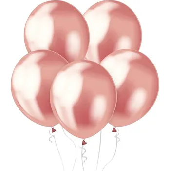 Balónek Balónky Platinové Světle Červené 30 cm 7 ks
