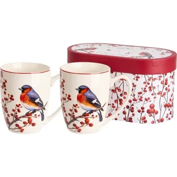 Hrnek Duo Christmas Birds 3 porcelán 360 ml
