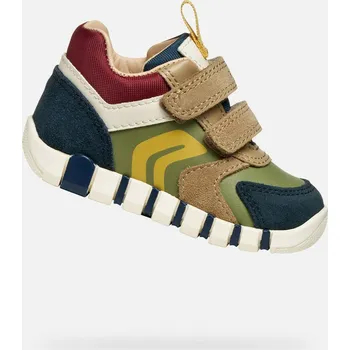 Chlapecká obuv Geox Chlapecké Chlapecké první kroky Geox Iupidoo Khaki Zelená 19 (2869457)