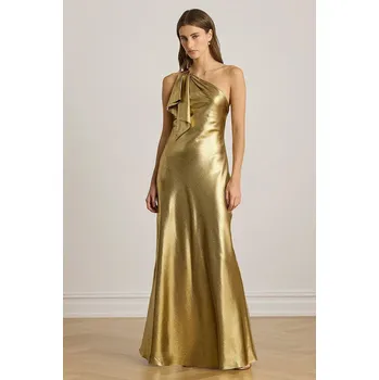 Dámské šaty Šaty Lauren Ralph Lauren 253918412 zlatá GLD, vel. 40