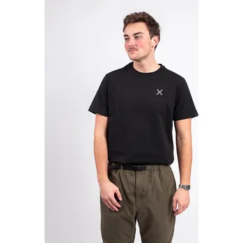 Pánská móda Montura Basic Logo T-Shirt 90 BLACK XL