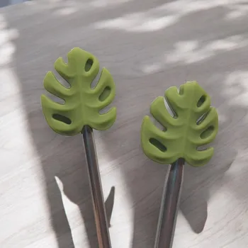 Nástroj na niť a příze Annie's Knit Zarážky na jehlice – Monstera