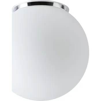OSMONT STY71023 STYX 2 stropní/nástěnné skleněné svítidlo chrom / bílá IP65 3000 K 9W LED DALI