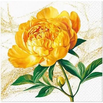 Papírový ubrousek Ubrousky PAW Dekor L (20ks) Peony Blossom