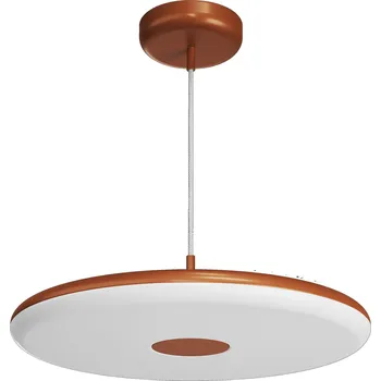 OSMONT ZETA ST2 FP závěsné plastové svítidlo terakota / bílá IP40 3000 K 38W LED - OSMONT OS ZET60070