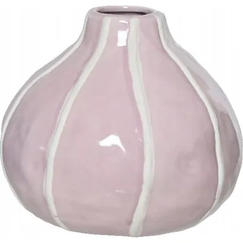 Váza Keramická váza pastelově fialová 13,5 cm