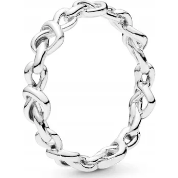 Prsten Prstýnek Pandora - Pletená srdce 198018 58 / 18EU