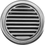 Haco Nerezová větrací mřížka kruhová se síťovinou 15 cm