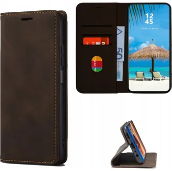 Pouzdro na mobilní telefon Flipové pouzdro MBM pro Poco X7 Pro, hnědé